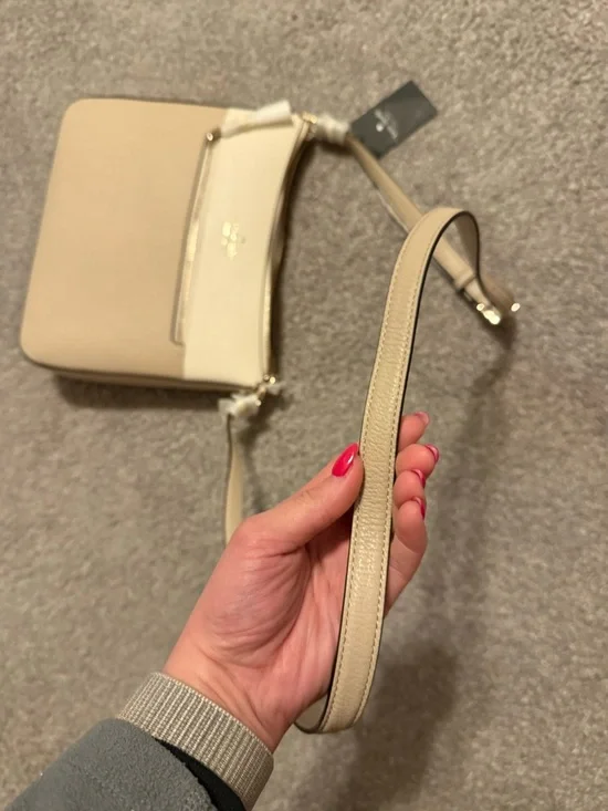 Kate Spade Two-Tone Leather Crossbody Bag - Picture 6 of 6